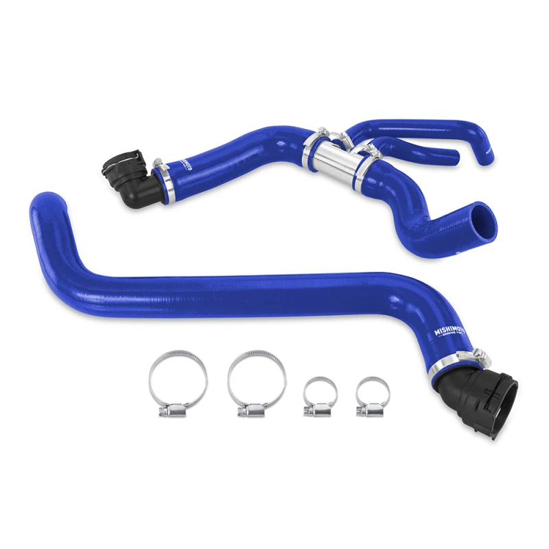 Mishimoto 18+ Ford F-150 5.0L V8 Silikon-Kühlerschlauch-Kit - Blau