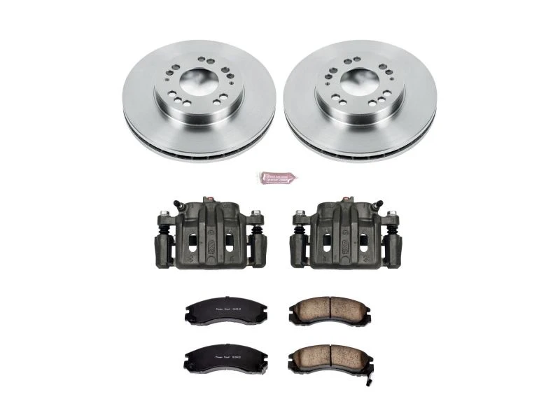Power Stop Front Autospecialty Brake Kit w/Calipers for 97-04 Mitsubishi Diamante