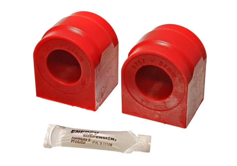 Energy Suspension 04-06 Ford F100/F150 2wd 34mm Rote Vordere Querlenker-Buchsen-Set