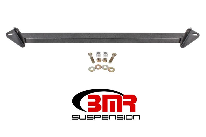 BMR 15-17 S550 Mustang Vorderer 2-Punkt-Subrahmen-Chassis-Verstärkung - Schwarz-Hammertone