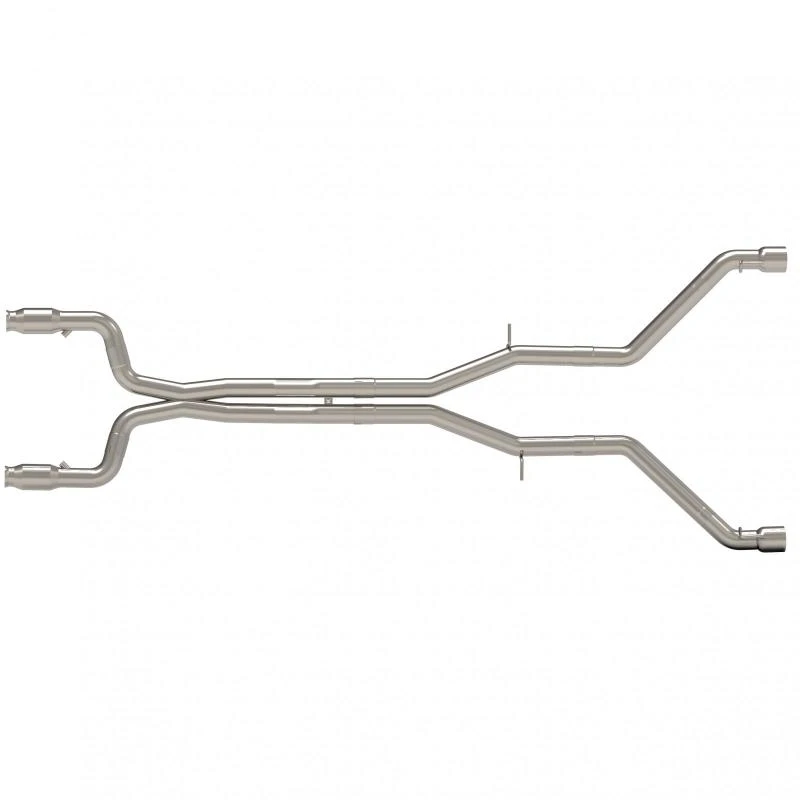 Kooks 16+ Chevy Camaro SS 6.2L 3-Zoll-kat. Muffler-Delete-Voll-Abgasanlage mit Doppel-Tipps (Verwendung mit Kooks-Headers)