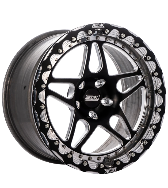 Belak 17x9.5 / 6.25in BS / 6x135mm BP / High Pad / Series 3 - Single Beadlock Wheel