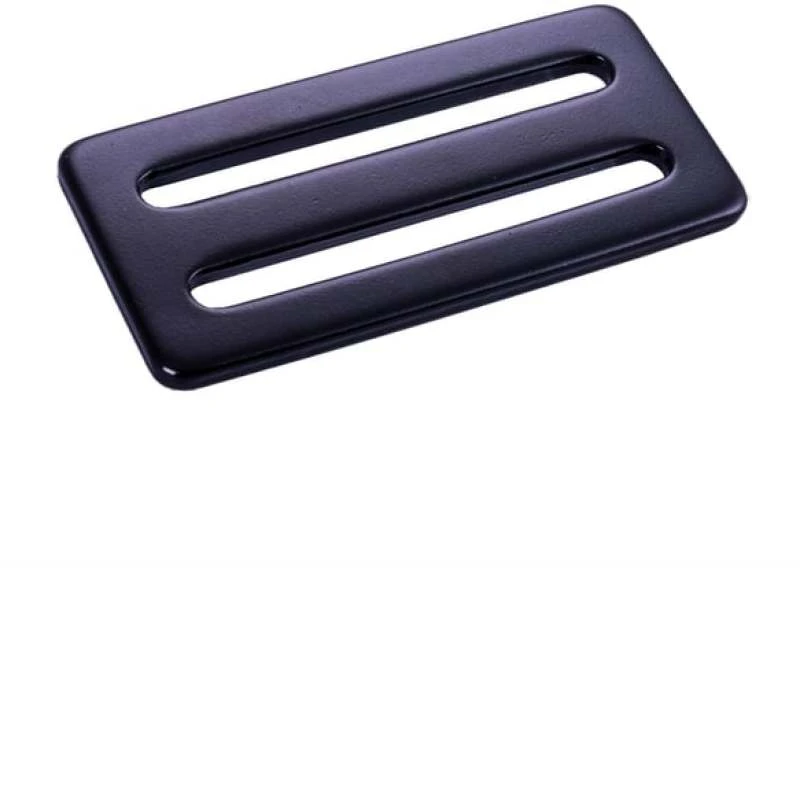 RaceQuip 3 Zoll breiter 3-Balken-Schiebesitzgurt-Versteller und Montagehardware / Gesenkschmiedestahl - Schwarz