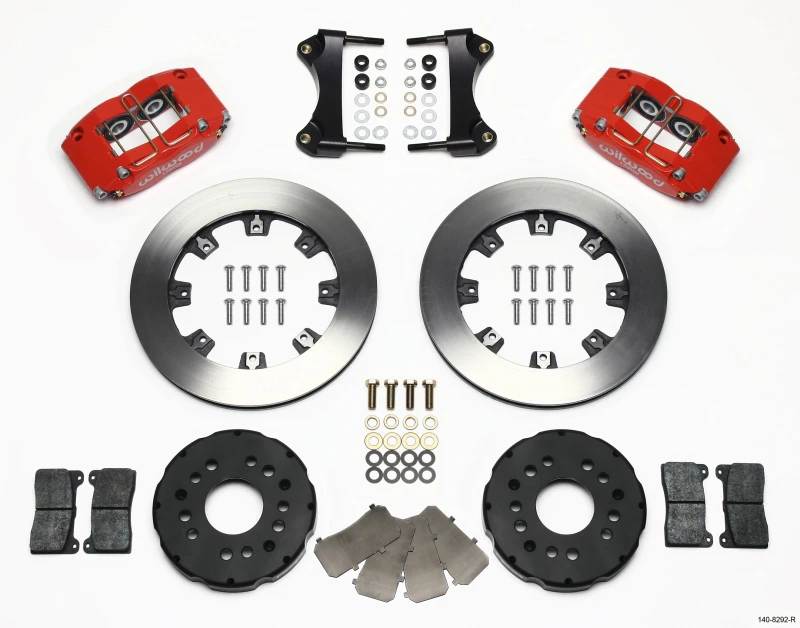Wilwood Dynapro Radial Front Kit 12,19 Zoll Rot für 95-99 Mitsubishi Eclipse (*Line Kit benötigt*)