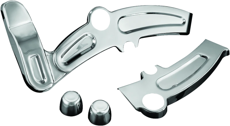 Kuryakyn Boomerang Frame Covers für 2008–2017 Softails Chrome