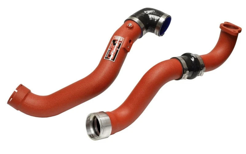 Injen 16-20 Chevrolet Camaro 2.0L Turbo Wrinkle Red Intercooler-Rohr
