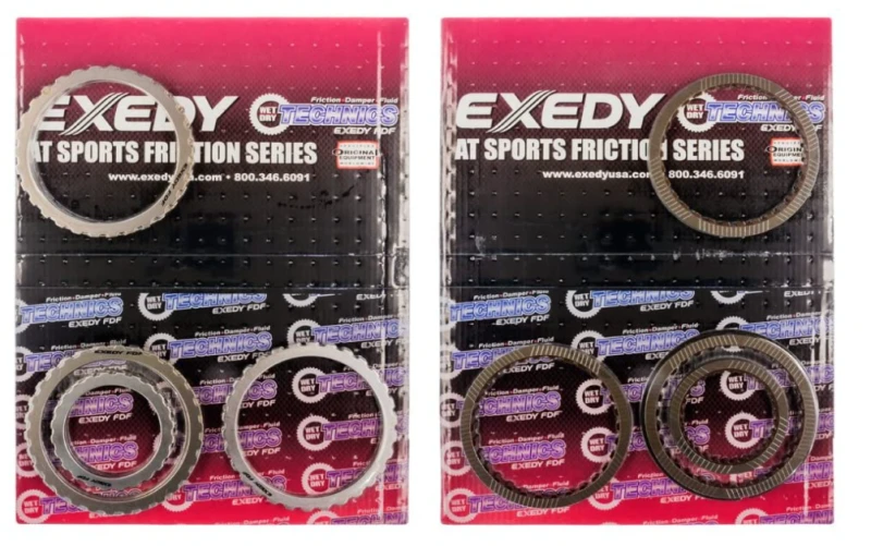 Exedy 11-16 Mustang 3.7L/5.0L 6-Gang RWD (07+ 6R80)/15-16 Mustang 2.3L Stufe 2 HP Reibungskit mit Stahl