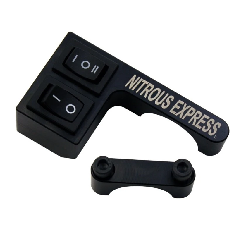 Nitrous Express Lenker-Schalterhalter (7/8 Zoll Stange und Schalter auf der linken Seite)