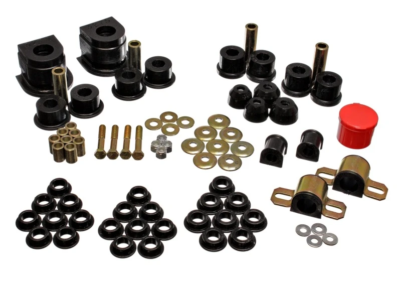 Energy Suspension 86-91 Mazda RX7 Schwarzes Hyper-Flex Master Bushing Set