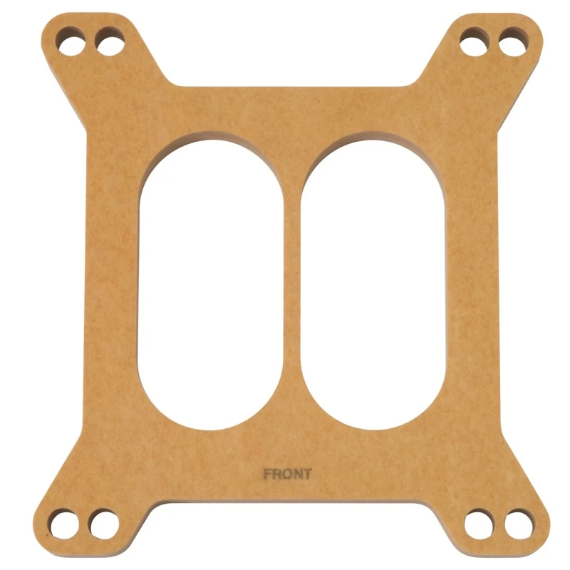 Edelbrock Spacer Vergaser 1/2 Zoll Holzfaserlaminat geteilt