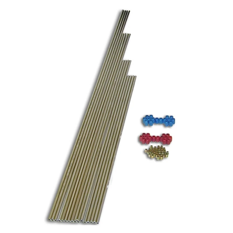 Nitrous Express 6-Zylinder-Schlauch-Kit (3 - 14 Zoll / 3 - 16 Zoll / 3 - 20 Zoll / 3 - 24 Zoll Schlauch inkl. B-Nüsse)
