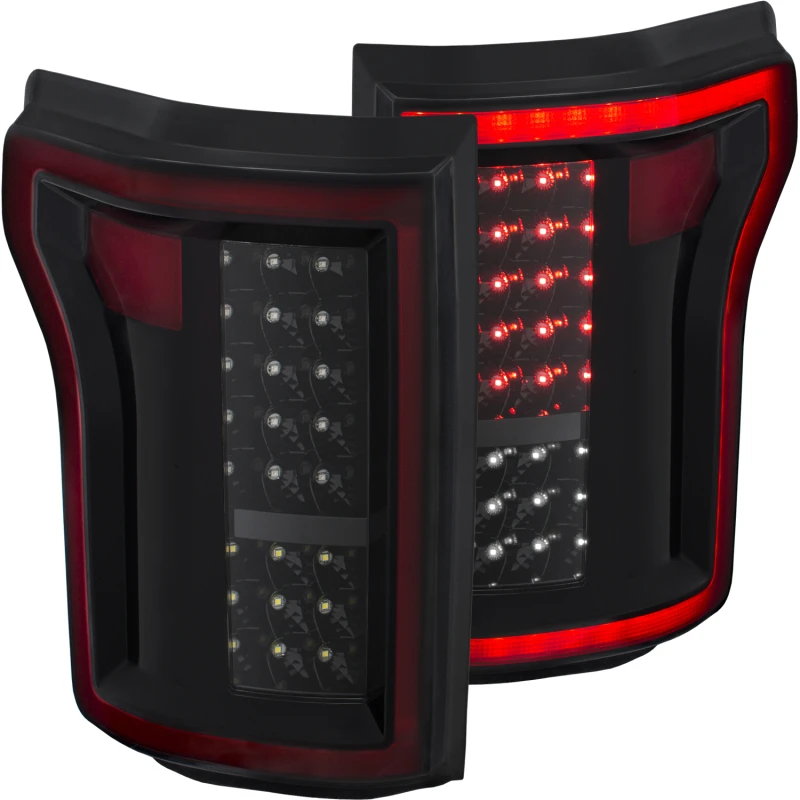 ANZO 2015-2016 Ford F-150 LED-Rückleuchten Schwarz