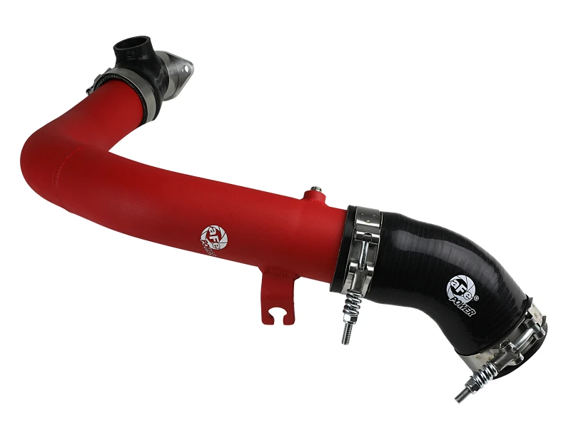 aFe BladeRunner 2.5in Aluminium Hot Side Charge Pipe for 15-20 Subaru WRX 2.0T - Red