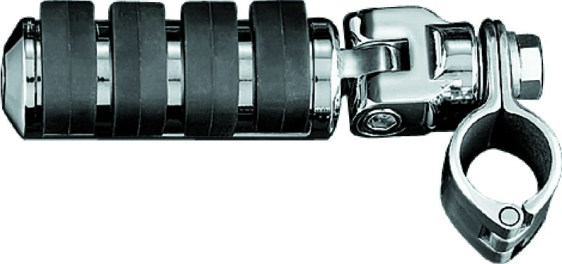 Kuryakyn Magnum Quick Clamp 1-1/4 Zoll mit großen ISO Fußrasten (Paar)