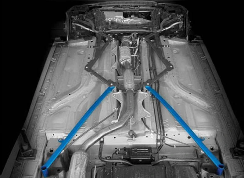 Cusco Power Brace Unterer Hinterer Seitenstrebe für Honda Civic Si (Limousine nur)