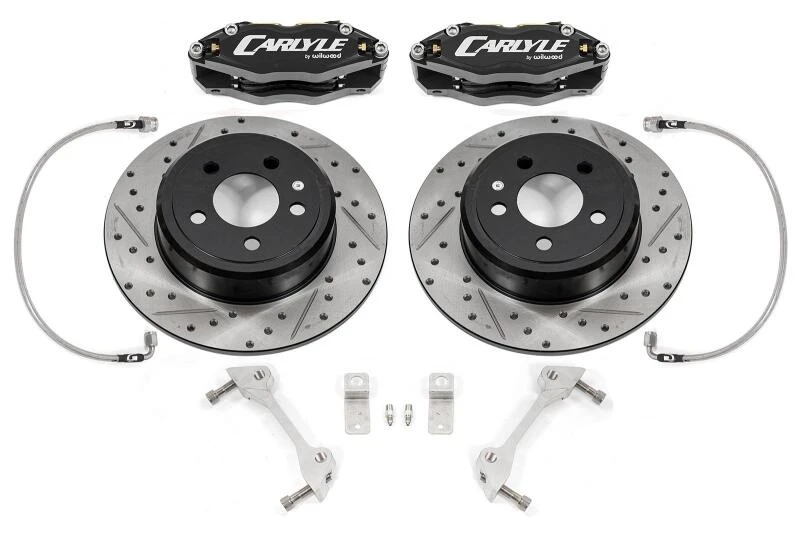 BMR Bremse Kit für 08-23 Dodge Challenger 15 Zoll Umbau mit schwarzen Bremse