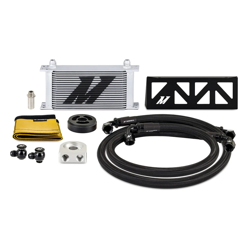 Mishimoto Öl-Kühler-Kit - Silber für 2022+ Subaru BRZ/Toyota GR86