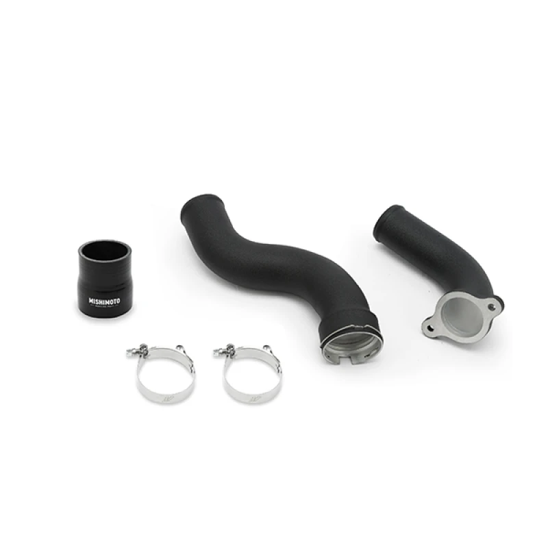 Mishimoto 2016+ Chevrolet Camaro 2.0T/2013+ Cadillac ATS Heiß-Seite-Ladeluftkühler-Rohr-Kit - Wrinkle Black