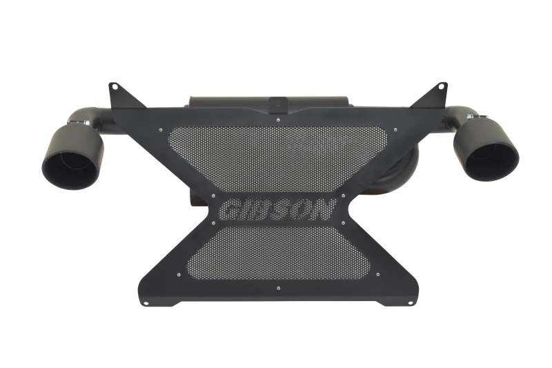 Gibson 17-20 Can-Am Maverick X3 Turbo Basis 2,25-Zoll-Doppelauspuff - Schwarzes Keramik