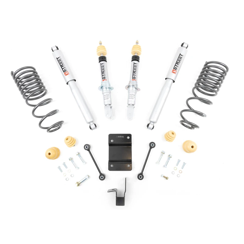 Belltech Tieferlegungskit 09-18 Dodge Ram 4WD 1500 Quad/Crew Cabs 2inF / 4inR