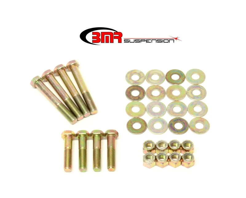 BMR 70-81 2. Gen F-Body Front- Ober-/Unterlenker-Hardware-Kit - Zink beschichtet