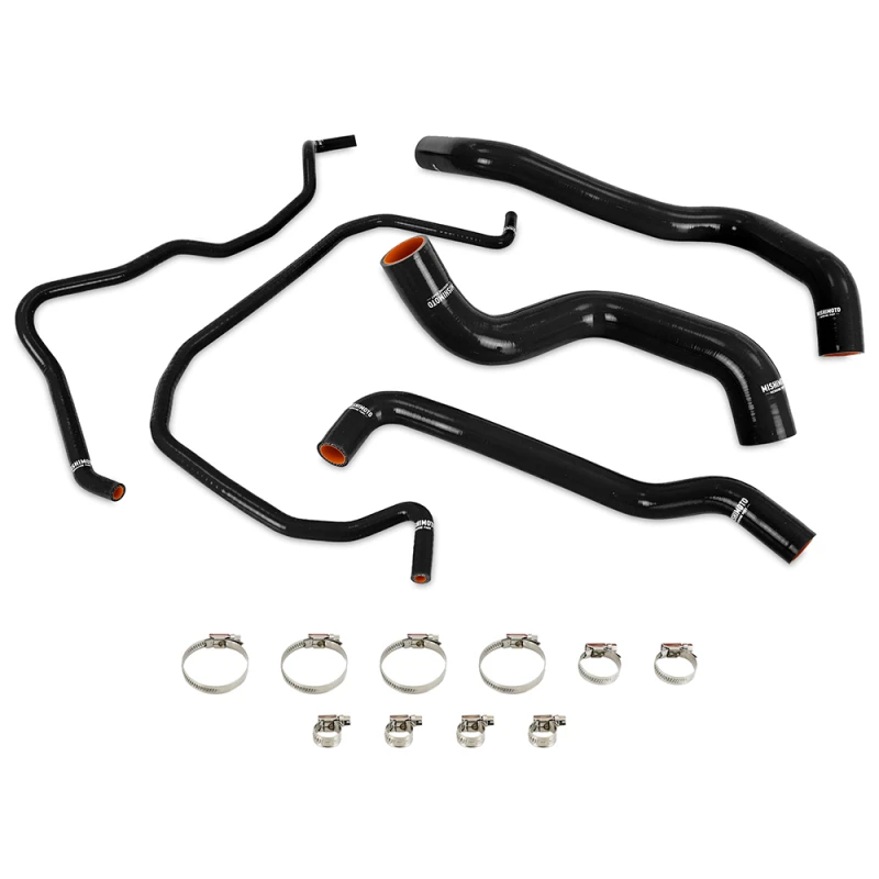Mishimoto 2019+ Chevrolet Silverado 1500 Silikon-Schlauch-Kit - Schwarz