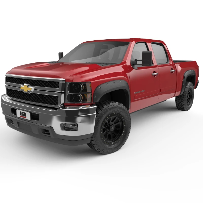 EGR 07-13 Chevrolet Silverado Schrauben-Stil Kotflügel-Verbreiterungen - Set aus 4