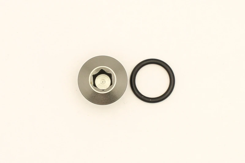 DeatschWerks 6AN ORB-Männliches Stecker-Profil mit interner Allen/Hex-Schraube (inkl. O-Ring)