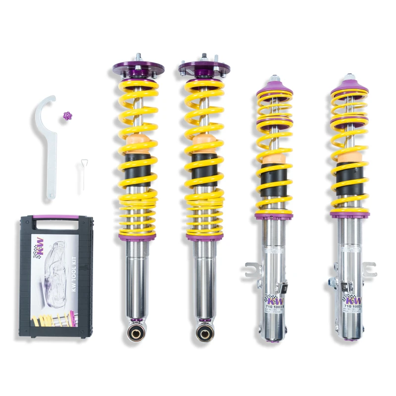 KW Coilover Kit V3 Porsche 911 (964) Carrera 2; incl. Cabrio + Targa