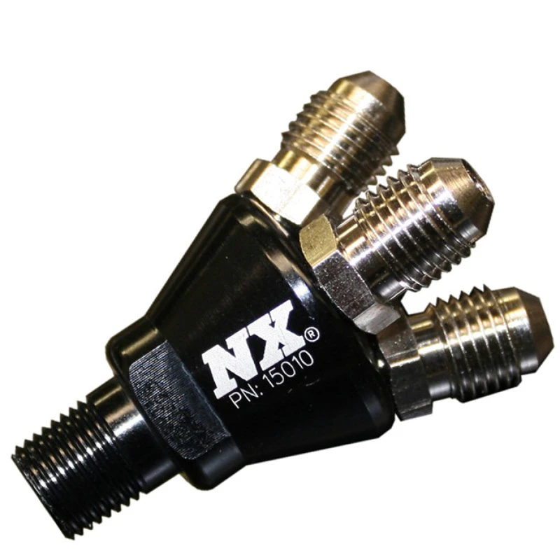 Nitrous Express NX Mini Duschkopf mit Anschlüssen