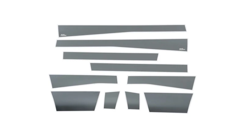 Putco 09-18 Ram 1500 Quad Cab 6.5ft- 5.5in breit 12-teilig ohne werkseitige Flares Blk Platinum Rocker Panels