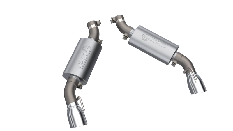 QTP 16-18 Chevrolet Camaro SS 6.2L 304SS AR3 Axle Back Exhaust w/4.5in Dual Tips