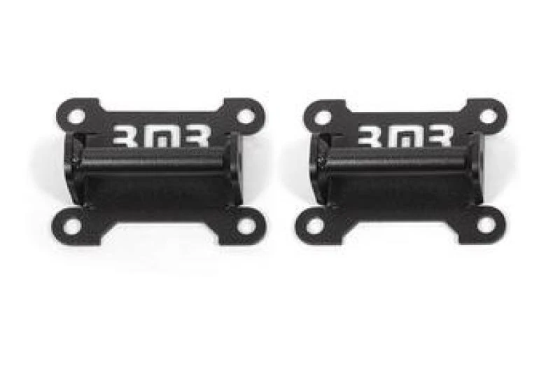 BMR 98-02 Chevrolet Camaro Motorhalter-Kit (Massivstahl) - Schwarzes Hammertone