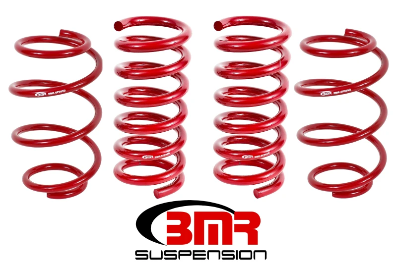BMR 15-17 S550 Mustang Performance-Version Tieferlegungsfedern (Satz von 4) - Rot