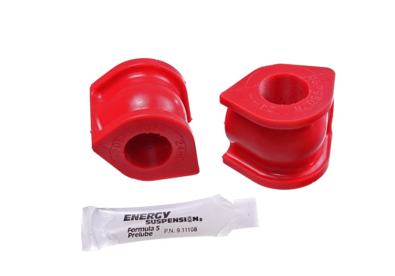 Energy Suspension 06-11 Honda Civic (Exkl. Si) 24mm Vorderer Stabilisatorbusch - Rot