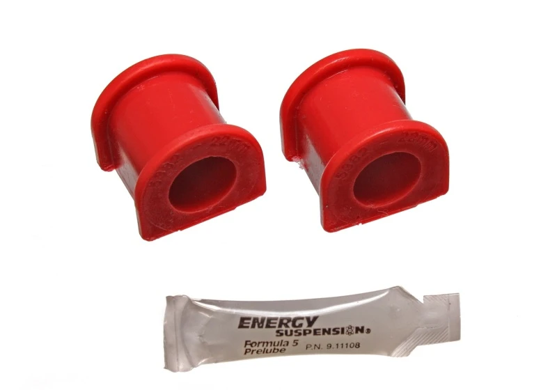 Energy Suspension 96-00 Honda Civic/CRX Rote 22mm Vordere Querstabilisator-Buchsen
