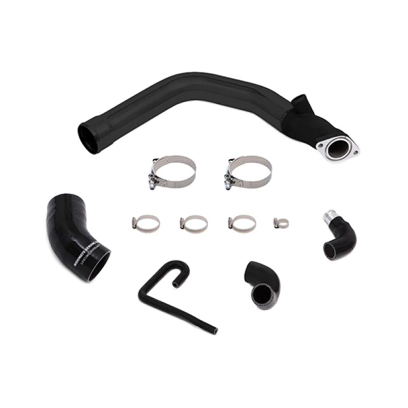 Mishimoto Charge Pipe Kit - Wrinkle Black for 2015 Subaru WRX