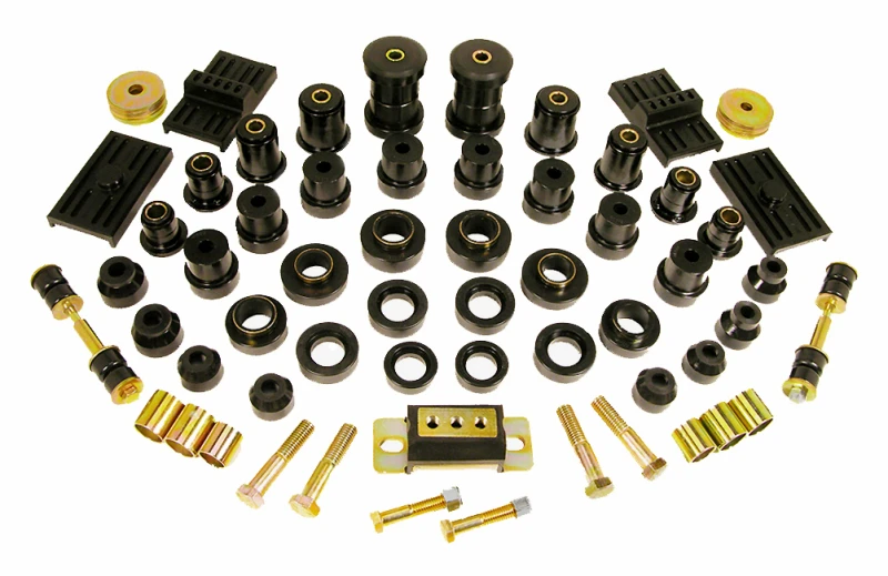 Prothane Komplettes Fahrwerksbuchsen-Kit für 70-72 Chevy Camaro / Firebird - Schwarz