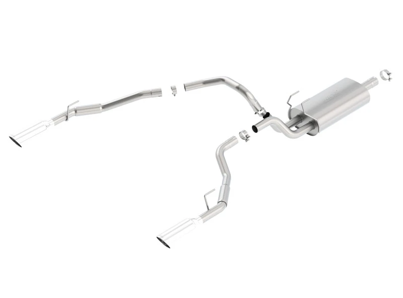 Borla Cat-Back Touring 09-15 Ram 1500 5,7L EC SB LKW Single Spilt Rear Exit Durch Stoßstange