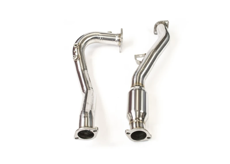 Invidia J-Pipe with Bottom High Flow Cat Down Pipe for 15-21 Subaru WRX Manual Transmission