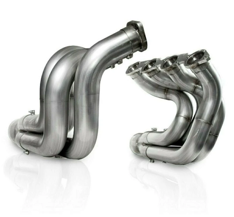 Stainless Works Chevy Big Block - Dragster-Header 2-3/8 Zoll - 2-1/2 Zoll gestuft Downsweep-Kurz-Header