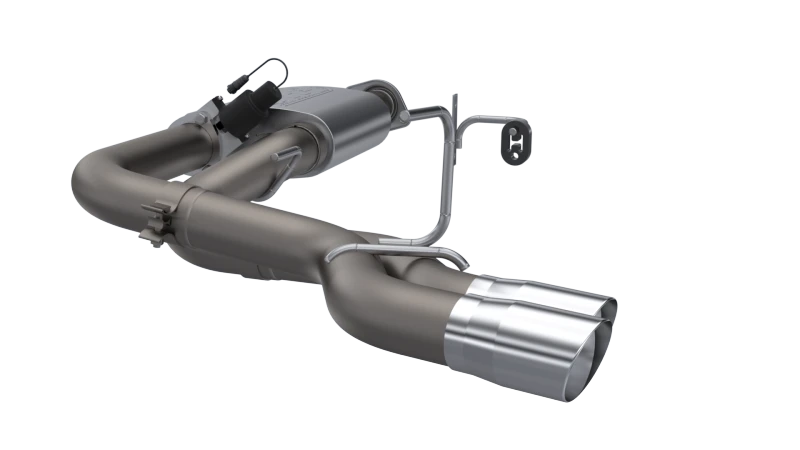 QTP 15-18 Ford F-150 CC/EC Standard Bed 304SS Screamer Cat-Back Exhaust w/3in Tips