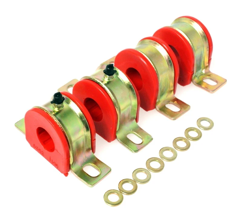 Energy Suspension 73-94 GM K5 Blazer/73-81 C-10/C1500 P/U Rot 1-1/8 Zoll Vorderer Stabilisator-Buchsen-Satz
