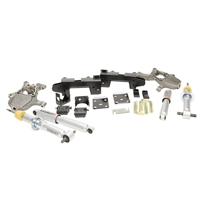 Belltech Tieferlegungskit 2019 Chevy Silverado 1500/GMC Sierra 1500 4x4 4 Zoll vorne/6 Zoll hinten