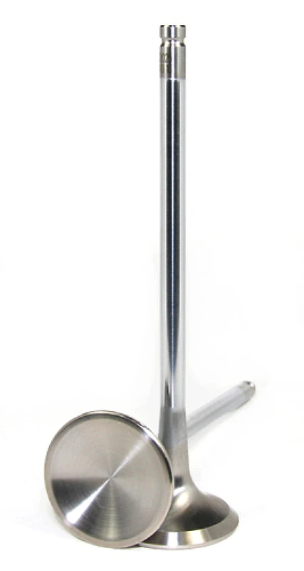 GSC P-D 4B11T Chrome Polished Super Alloy Exhaust Valve Set