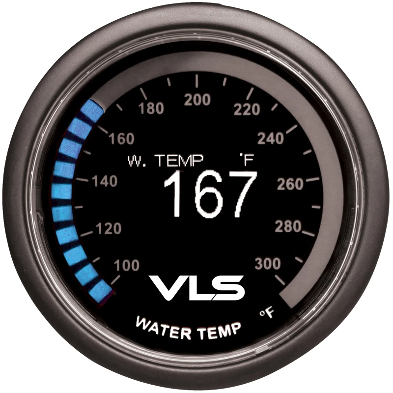 Revel VLS 52mm Digital OLED Wassertemperaturanzeige 100-300 °F