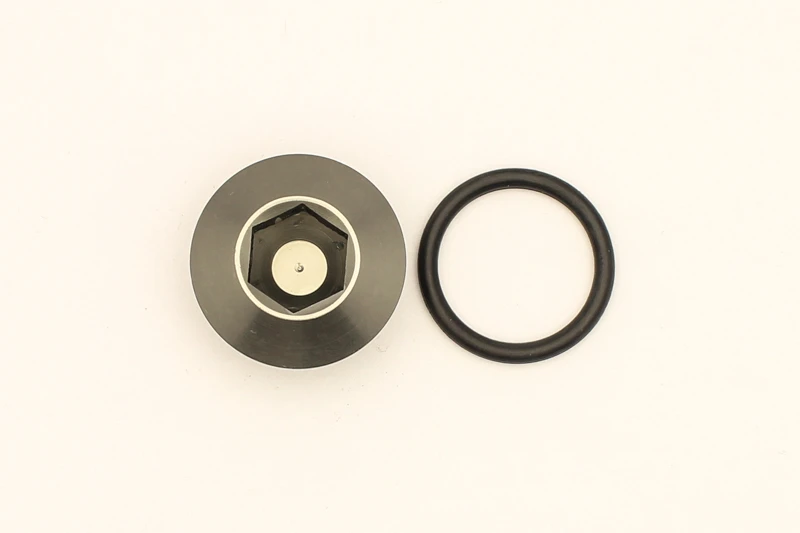 DeatschWerks 10AN ORB-Männliches Stecker-Profil mit interner Allen/Hex-Sicherung (einschließlich O-Ring)