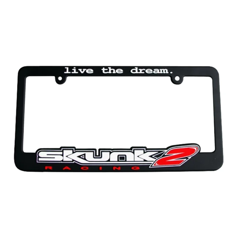 Skunk2 "Lebe den Traum" Nummernschildrahmen