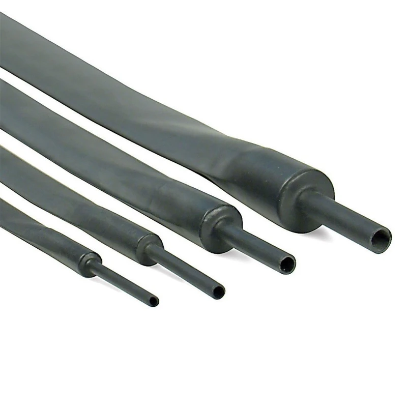 DEI Hi-Temp Schrumpfschlauch-Kit - 9/12/18/24mm x 2ft - Schwarz