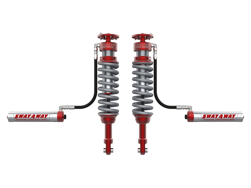 aFe 17-19 Ford F-150 Raptor Sway-A-Way 3.0 Front Coilover Kit mit Remote Reservoirs und Komprimieranpassung